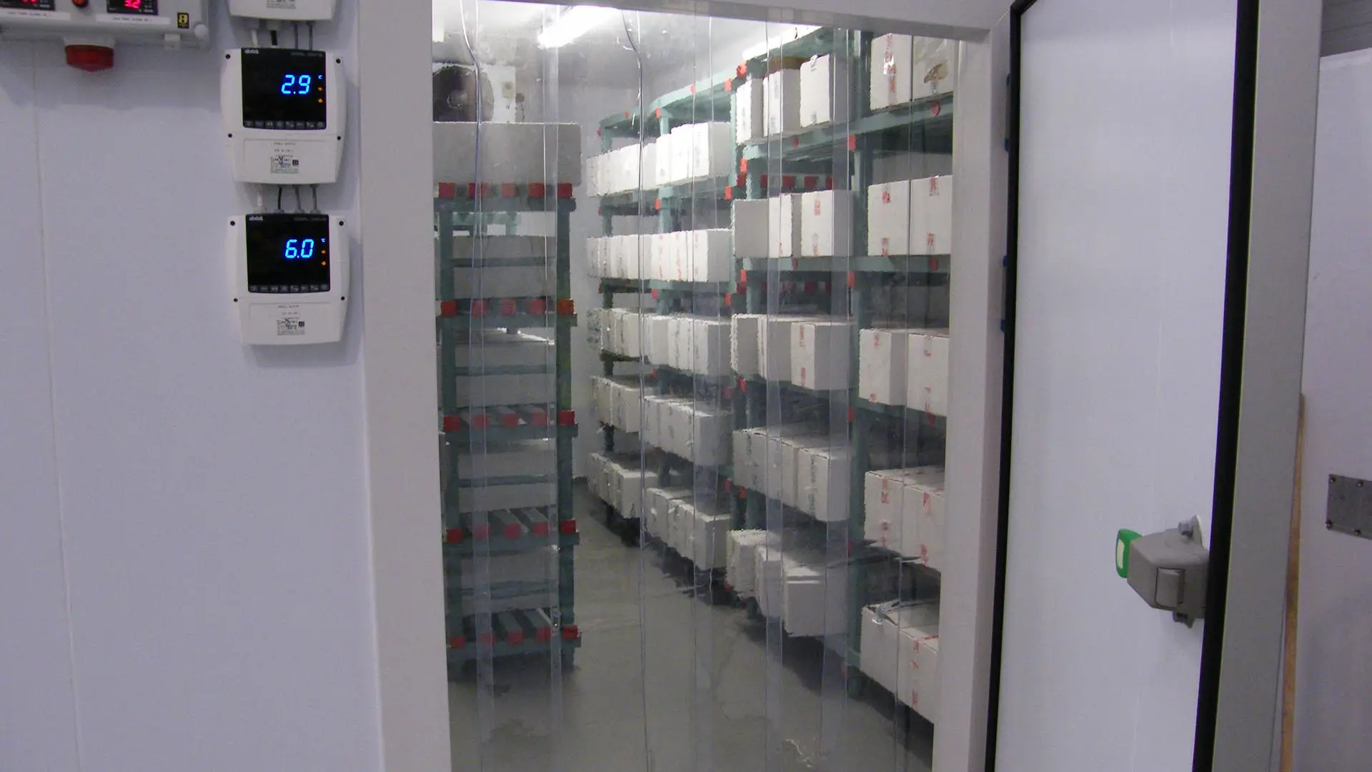 Commercial walk in cold room installed by Fridges Direct at a business in North Wales
